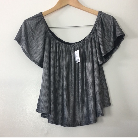 Urban Outfitters Bianca Off The Shoulder Top NWT - Picture 5 of 7